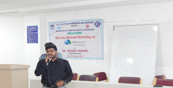 One day workshop on “VMware Virtualization”