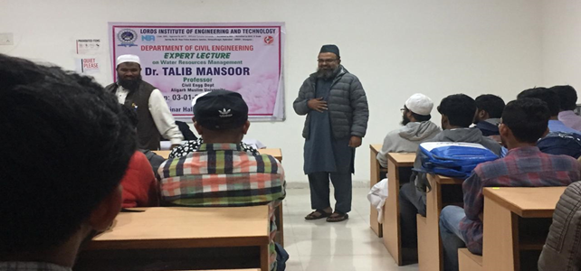 Expert Lecture on Water Resources Management