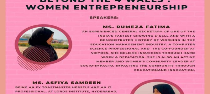 A webinar on Beyond the 4 walls:Women EDP