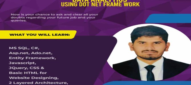 Workshop on Data Analytics using .Net Framework