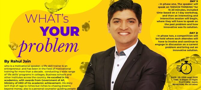 What’s Your Problem
