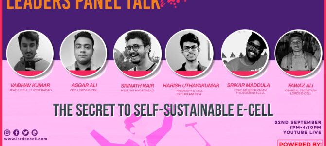 The Secret to Self-Sustainable E-Cell