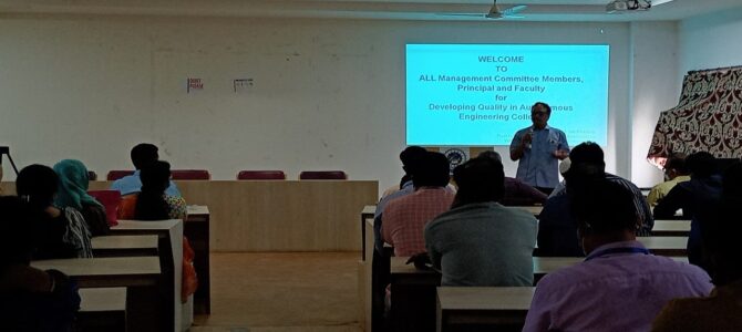 Developing Qualities in Autonomous Institute