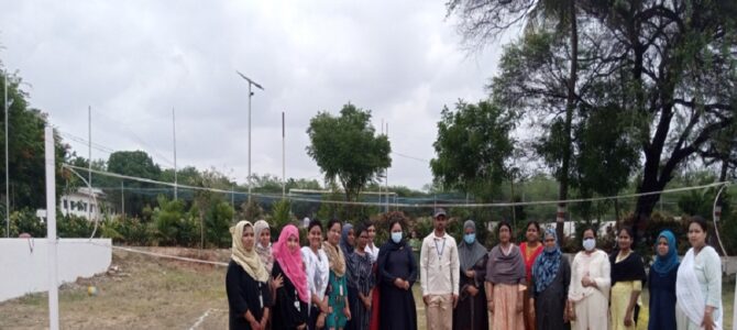 Annual sports meet for staff