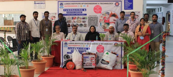 Fundraising and donation campaign