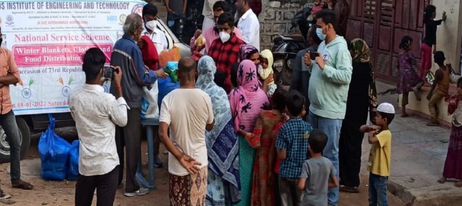 Winter Blankets & Food Distribution