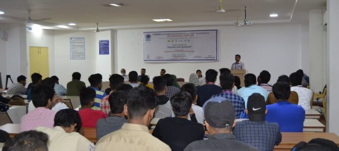 Guest lecture on Signals and Systems
