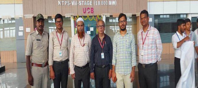 Mech-Industrial Visit to KTPS