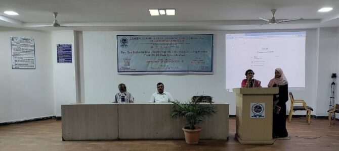 National Workshop on Data Science using Python