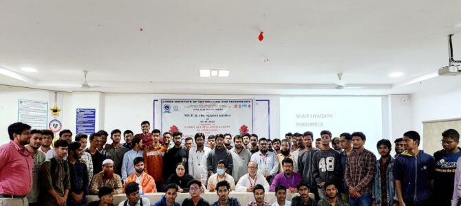 One Day Workshop on MEP & Opportunities