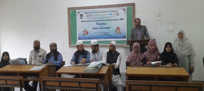 Parent Teachers Meeting-CSE(AIML)
