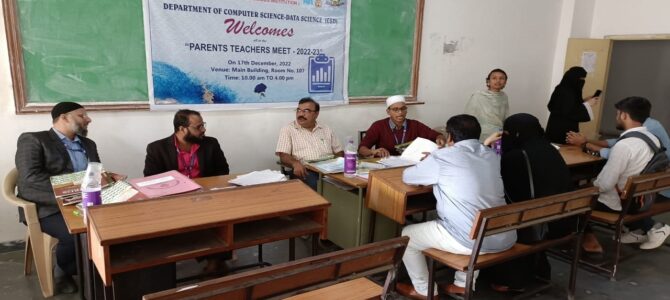 Parents Teachers Meeting – DS