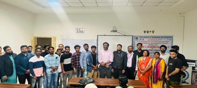 Seminar on Today’s Business World