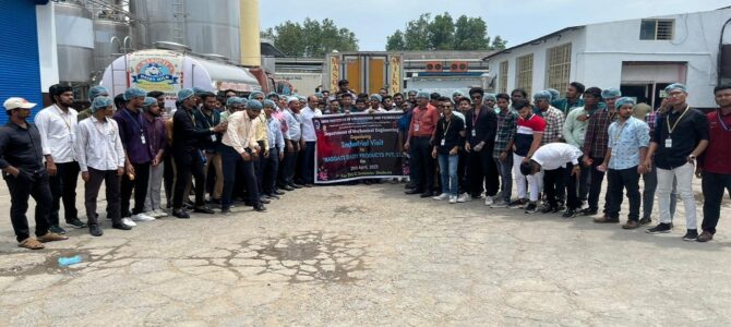 Industrial Visit to Masqati Dairy Products Pvt. Ltd.