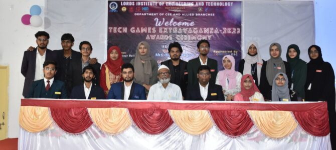 Tech Games Extravaganza 2k23 Award Ceremony
