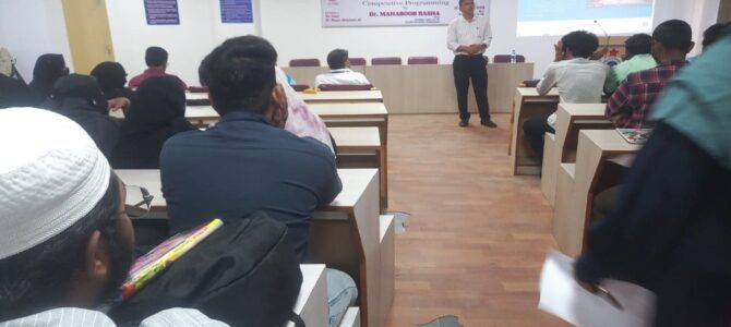 Workshop on “Competitive Programming”