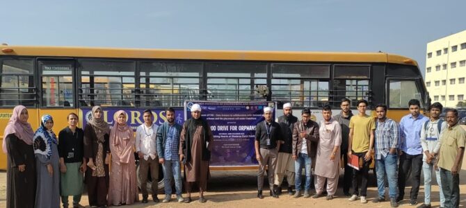 Food drive for orphans