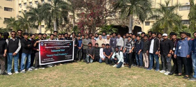 Industrial Visit to Anand Food Products