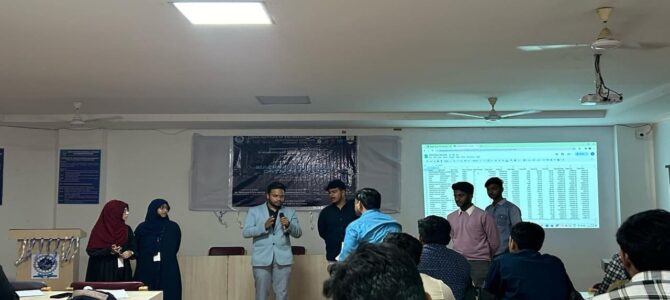 Guest Lecture on ML & Data Analytics