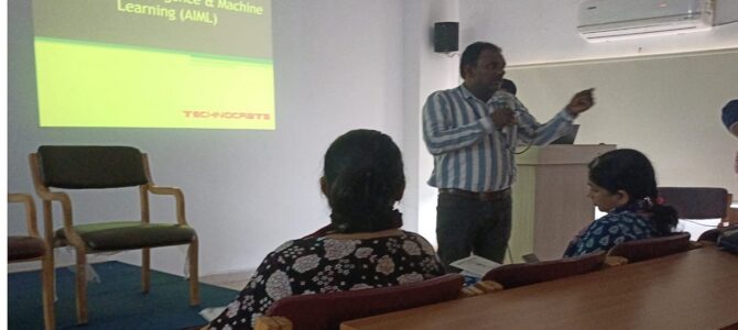 Seminar on Artificial Intelligence & Machine Learning